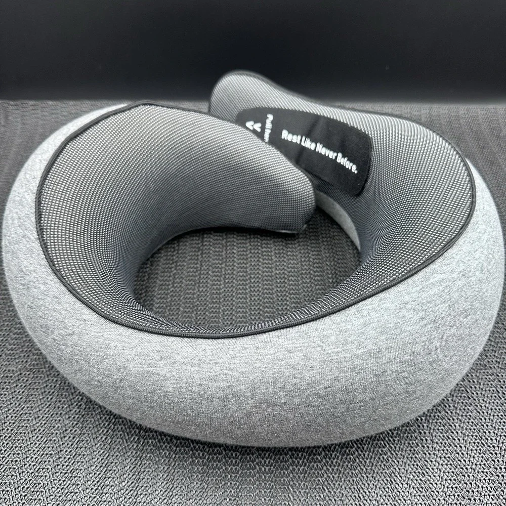 FlyHugs Neck Travel Pillow Memory Foam Economic Design Compact For Travel New